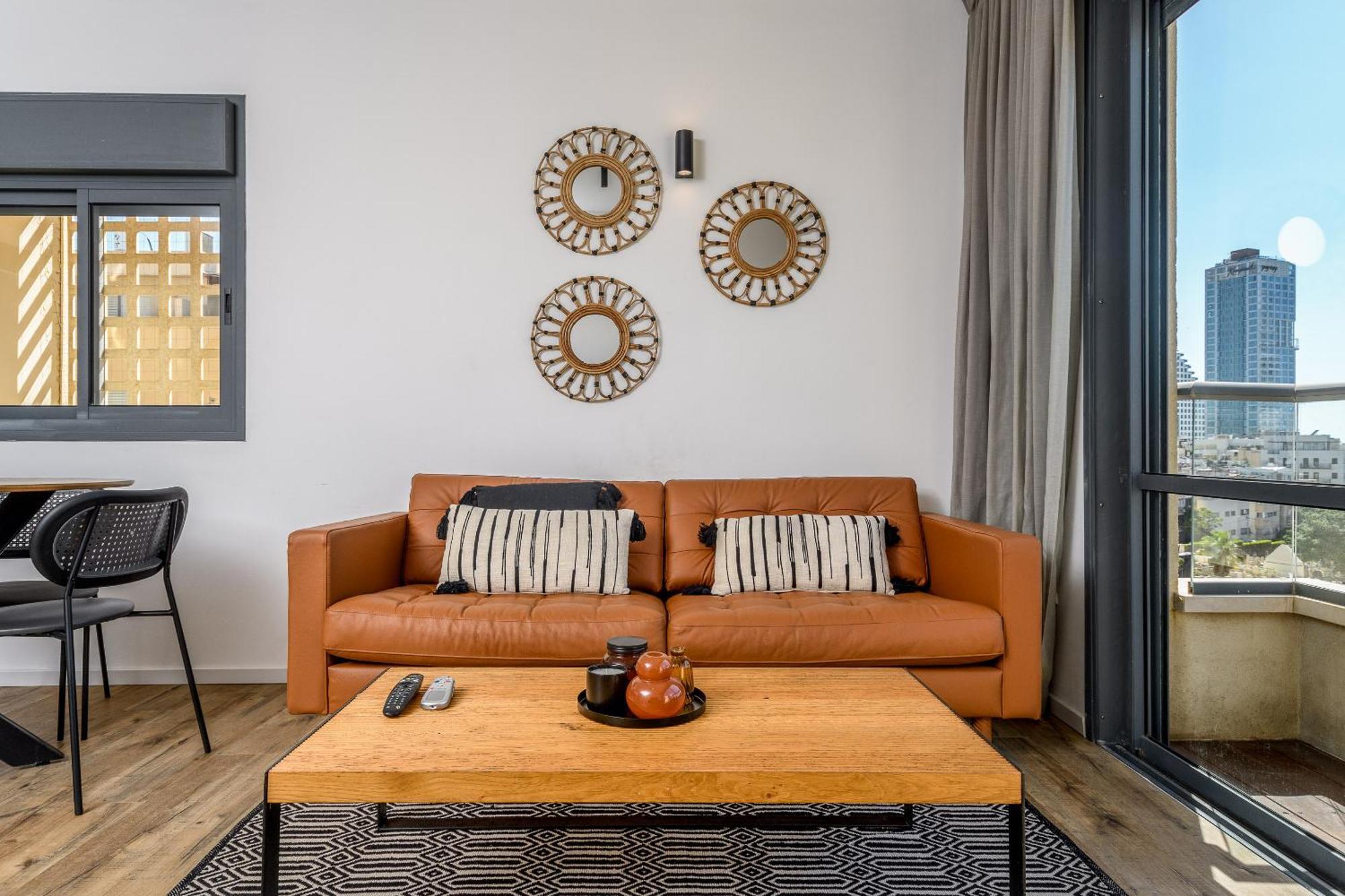 Modern & Sunny 1 Bdr W Balcony And Parking Apartamento Tel Aviv Exterior foto